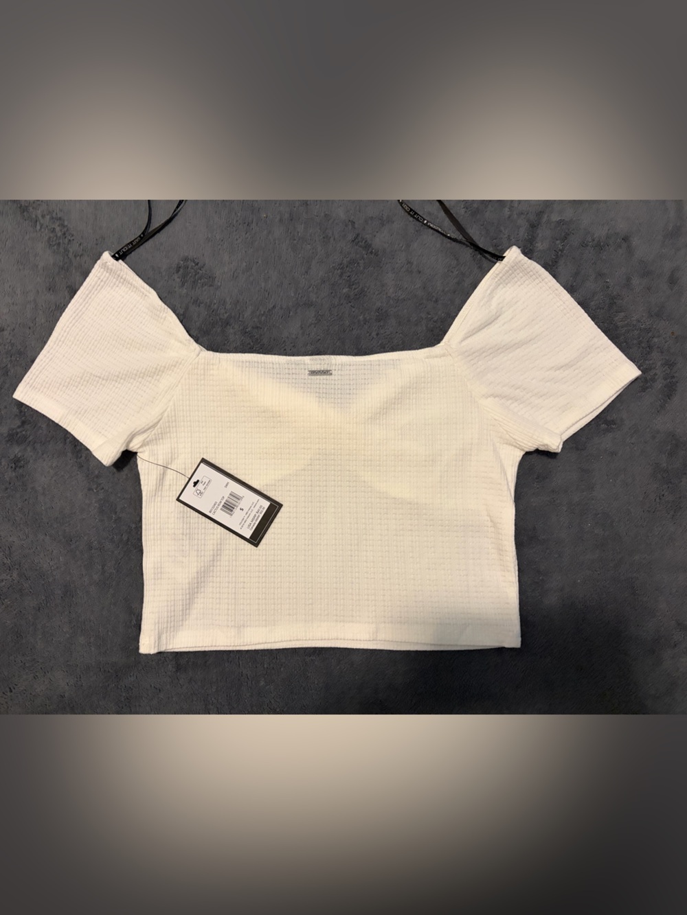 Volcom Cream Twist-Front Crop Top - Picture 3 of 5